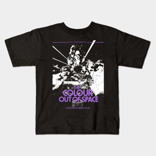 the color out of space Kids T-Shirt by colouroutofspaceworkshop